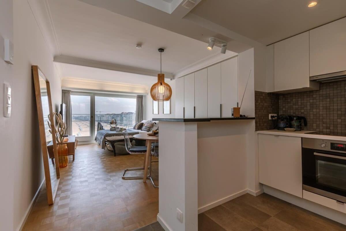 Stunning Studio With Sea-View And Terrace Apartman Knokke-Heist Kültér fotó